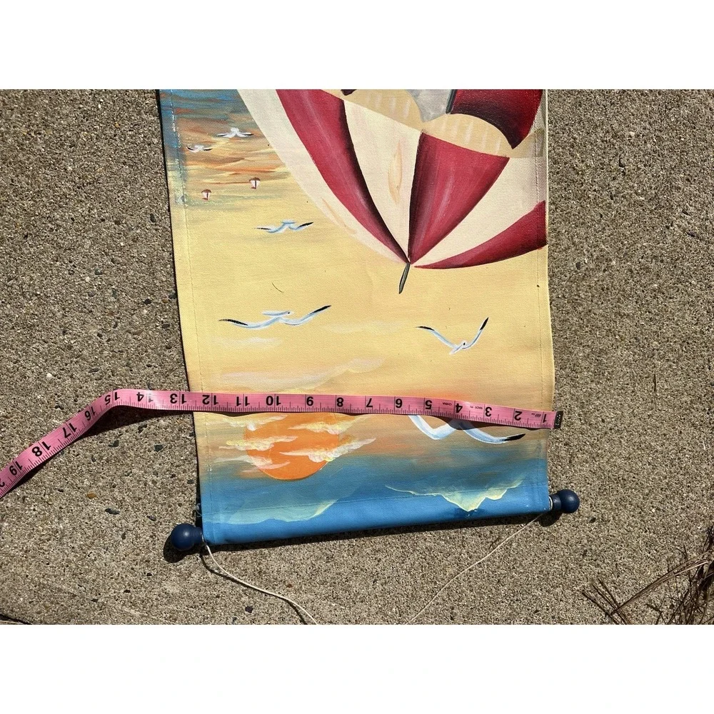 Beach Hanging Canvas Hand Painted Beautiful Summer Decor‎